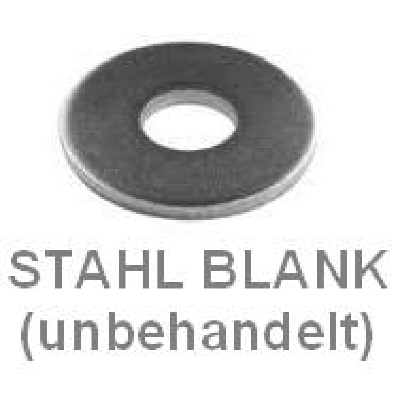 große Scheiben DIN 9021/ISO 7093 M6 (6,4x18,0x1,6mm) blank - 100 Stück,  Schrauben